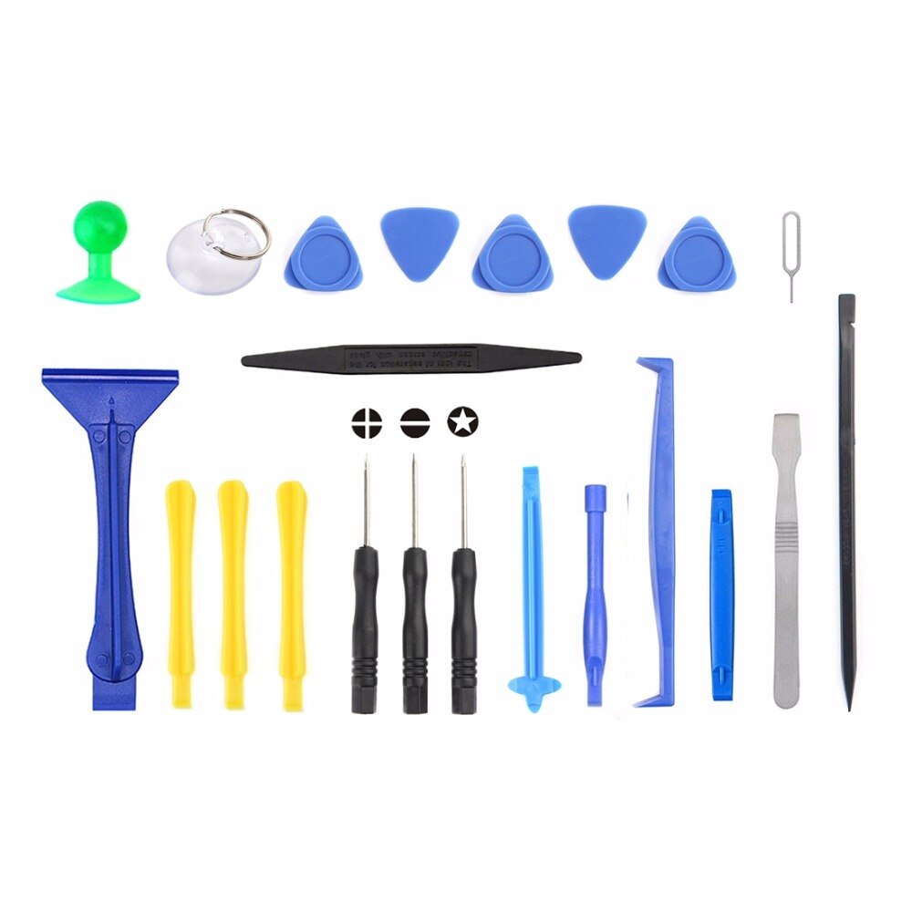 JF-8130 22 In 1 Crowbar Spudger Repareren Demonteren Open Tool Kit