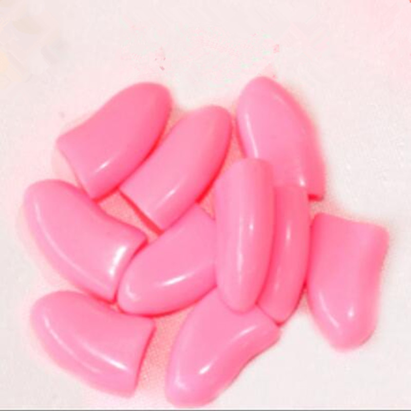Cw009 nagelkapjes voor huisdieren, hond en kat, 20 stuks/partij, huisdier, kat, hond, nagel, vinger, verzorging, vloer, bescherming, klauwcontrole, zachte pootkapjes, maat xs, s, m, l: Roze / M
