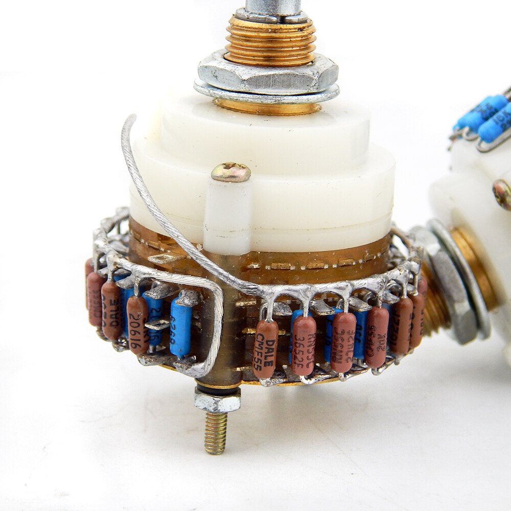 1.0 kanałowy mononukleoza potencjometr głośności 10K/50K/100K/250K dołek 23 krok tłumik dla wzmacniacza lepiej niż Alpy