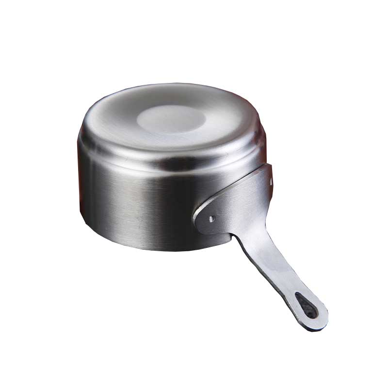 80Ml Kleine Melk Koken Saus Pan Pot Met Lange Steel Rvs Mini Soeppan Heatingtomato Sap Container