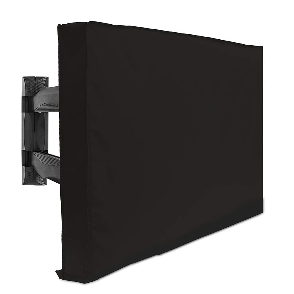 Outdoor Tv Cover With Bottom Cover Weatherproof Dust-Proof Material Protect Lcd Led Plasma Television Outdoor Tv Cover