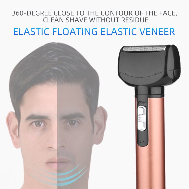 4 in 1 Multifunction Hair Remover Shaver Trimmer Kit for men Facial Leg Eyebrow Electric Epilator