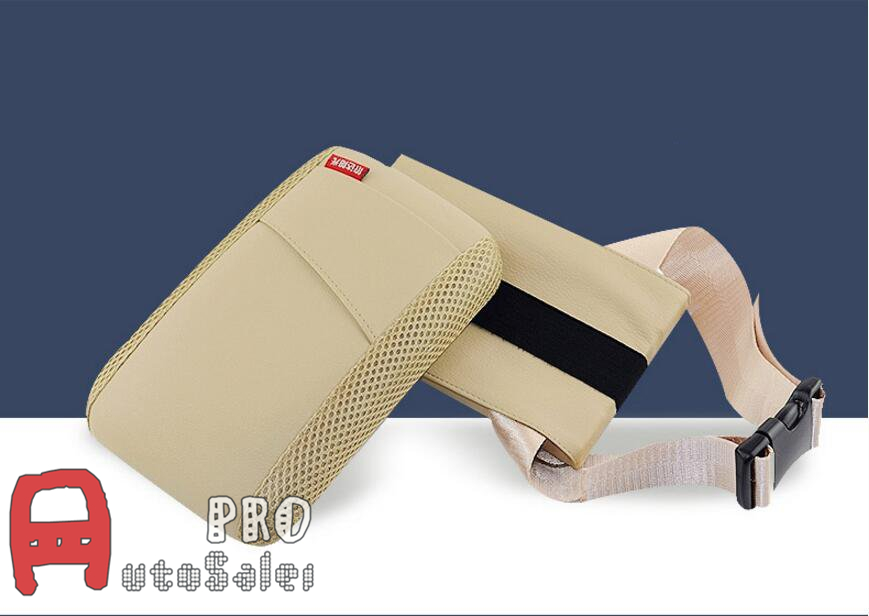Caja de almacenamiento de apoyabrazos de consola central Codera para Ford Everest mustung f150 2005 negro gris Beige: Beige