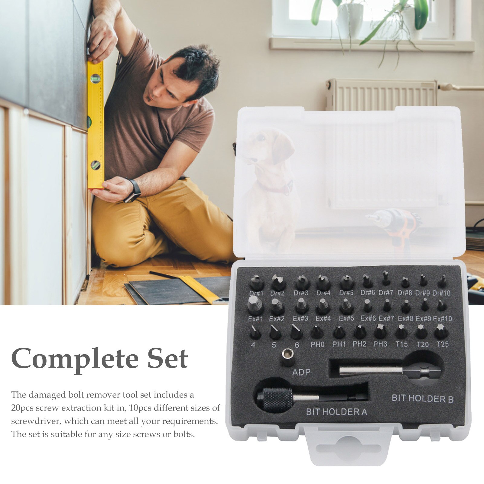 Schroef Extractor Set Beschadigd Schroef Bout Remover Boor Tool Set Extract Alle Behoeften Van Diverse Schroeven