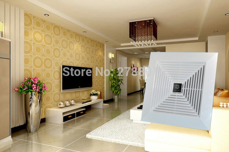 Ventilator Air Exchange Fan Bathroom Kitchen 8-inch Silence Exhauster Household Ventilating Fan Air Extractor BPT12-13A(B)