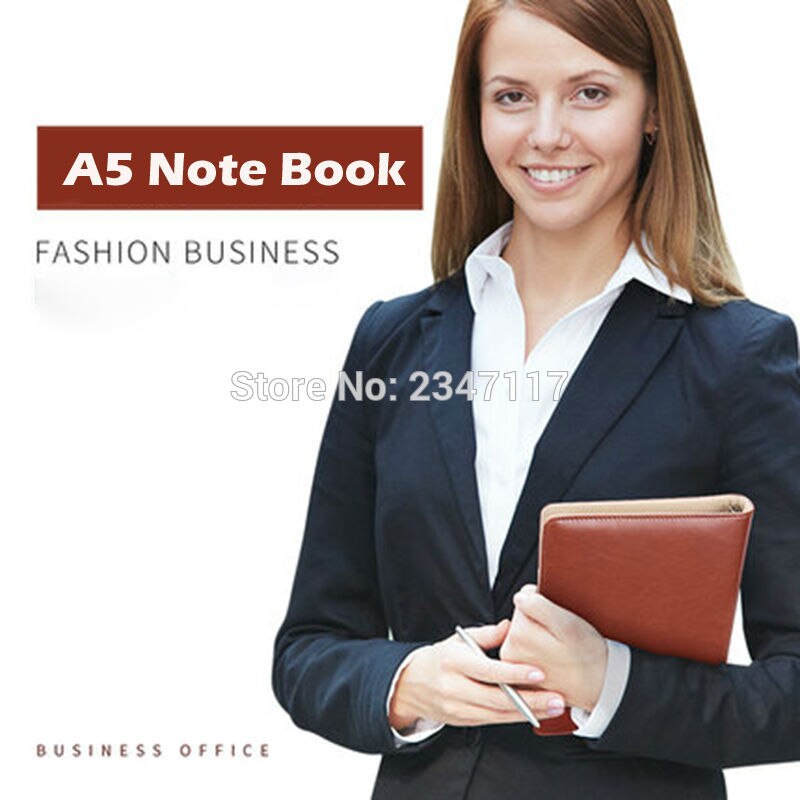 Leather Surface A5 Notebook Manager Program Free Postage Efficiency Manual Sheet Loose Leaf Mutifunction Business Book