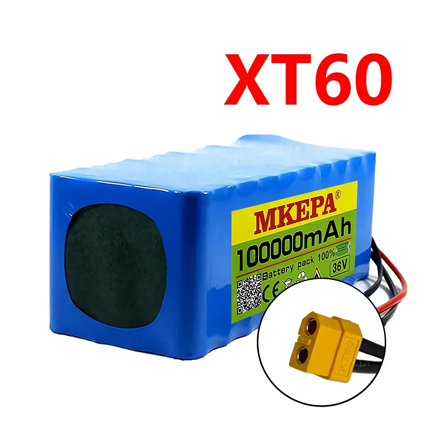 10S4P Elektroroller 100000 mAh 36 V Lithiumbatterie 18650 Akku 36 V 100 Ah Elektroroller Elektroroller Akku 36 V: green