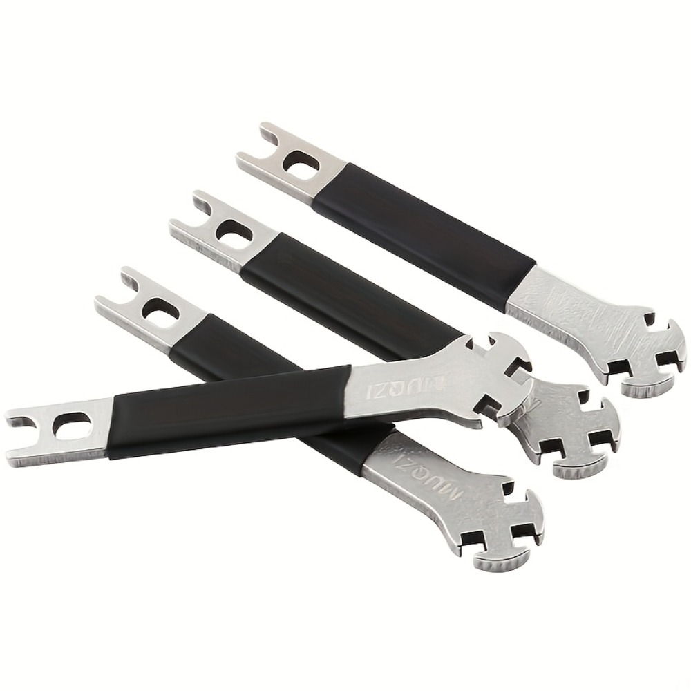 Llave para radios de bicicleta, una herramienta para ajuste de radios y reemplazo de ruedas de bicicleta de montaña y de carretera.