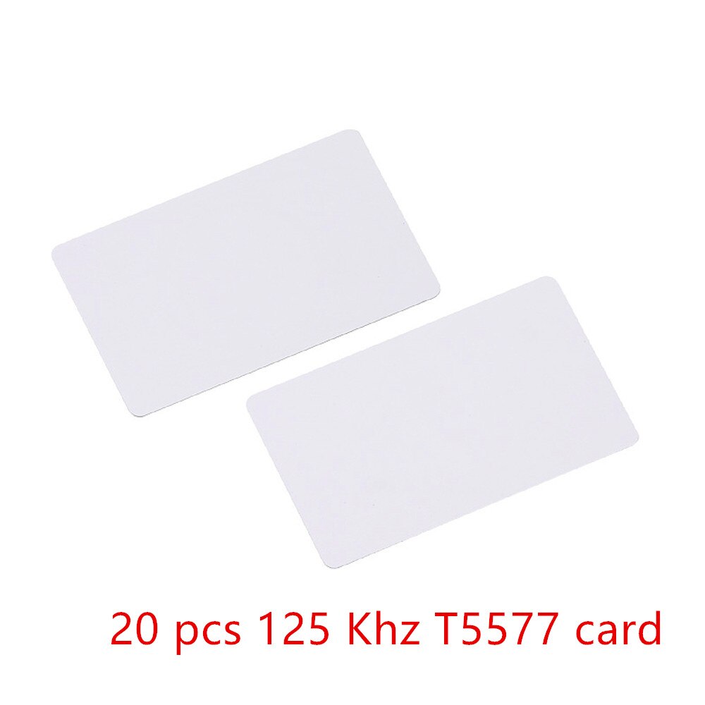 Proxmark 3 v3.0 rfid-kopieringsmaskin 125 khz / 134.2 khz / 13.56 mhz id / ic kort støttes: 20 stk  t5577 kort