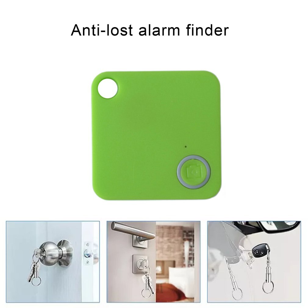 Square Anti Lost Device Intelligent Mobile Phone Wallet Key Prevent Loss Two Way Anti Loss Alarm Finder