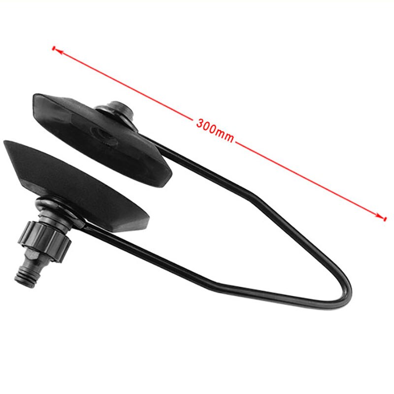 Flushing Boat Motor Water Bracket Outboard Boat Motor Water Flusher Rectangular Durable Marine Ear Muff Cupsmotor Accessories