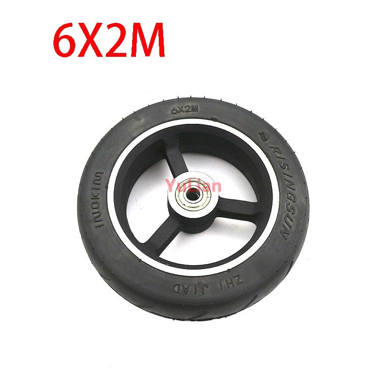 6 Inch Scooter wheel tire with hub Tube SetSize 6X2M tyre Electric Scooter Wheel Chair Truck Electric Scooter Pneumatic 6*2 tyre