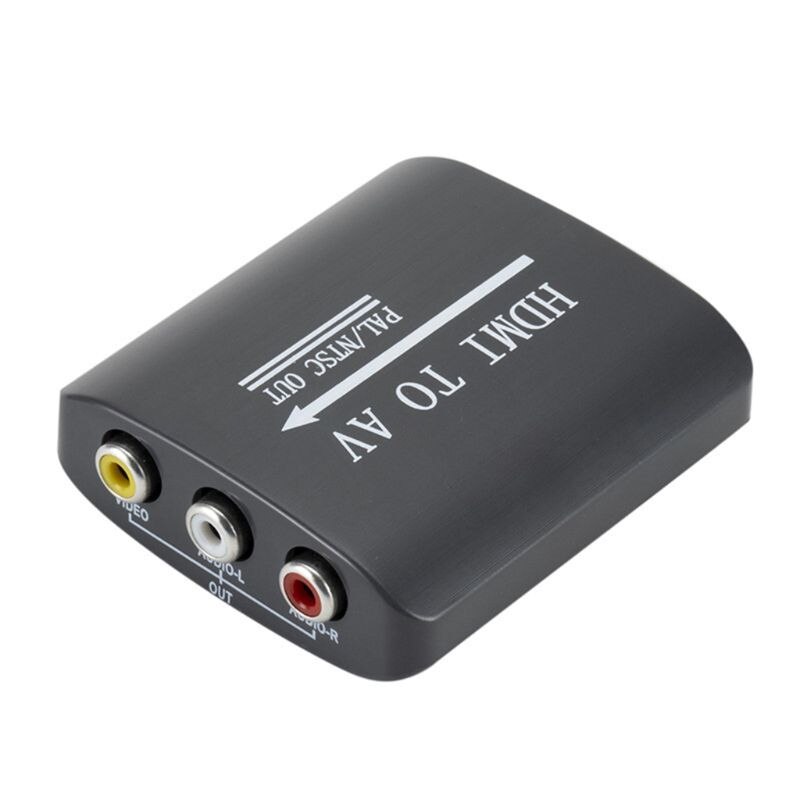 HDMI naar AV/RCA CVBS Adapter 1080P Video Converter HDMI2AV Adapter Converter D08A