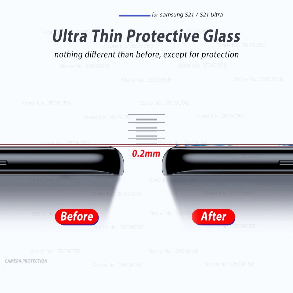 3D Gebogen Gehard Glas Achteruitrijcamera Beschermende Cover Voor Samsung Galaxy Note 20 S 21 S21 Ultra Plus A12 A32 a42 A52 5G Len Case