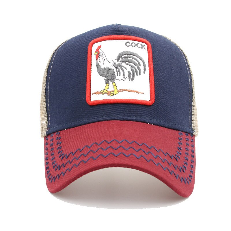 gorra de béisbol de malla Unisex encantadores animales gorras mujeres y hombres gorra Snapback papá sombrero verano hueso ajustable SA-8