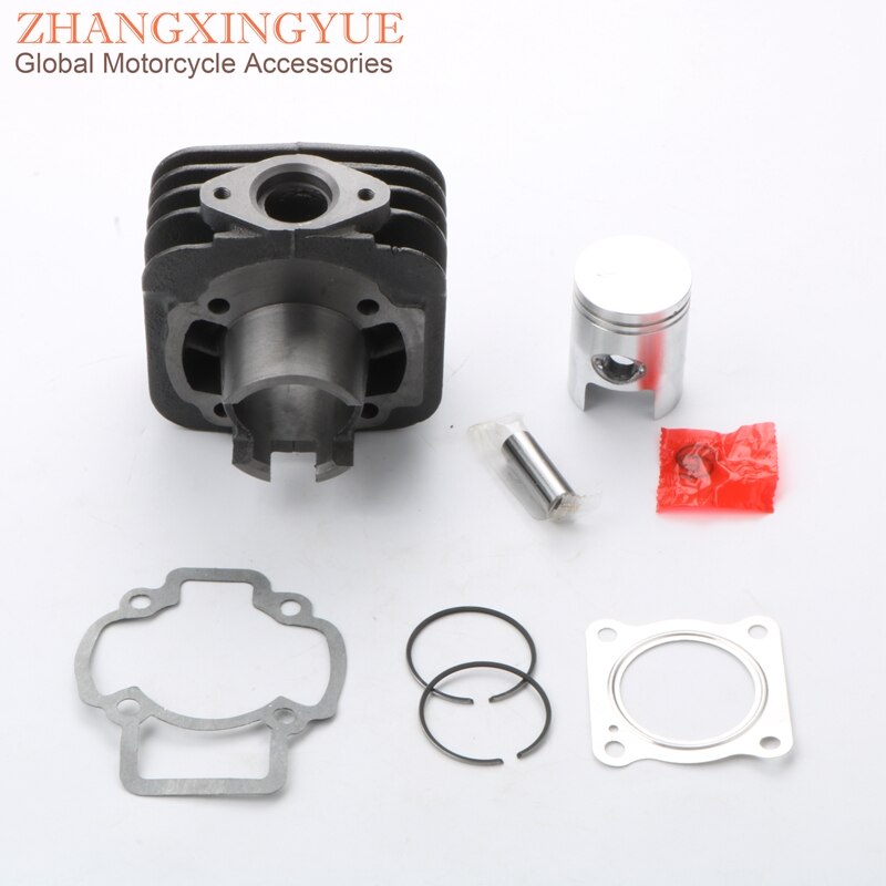 50cc Cilinder Kit & Cilinderkop & Piston Kit voor Gilera Moving Ice Typhoon 50 Stalker Storm 50 Typhoon X 50cc AC