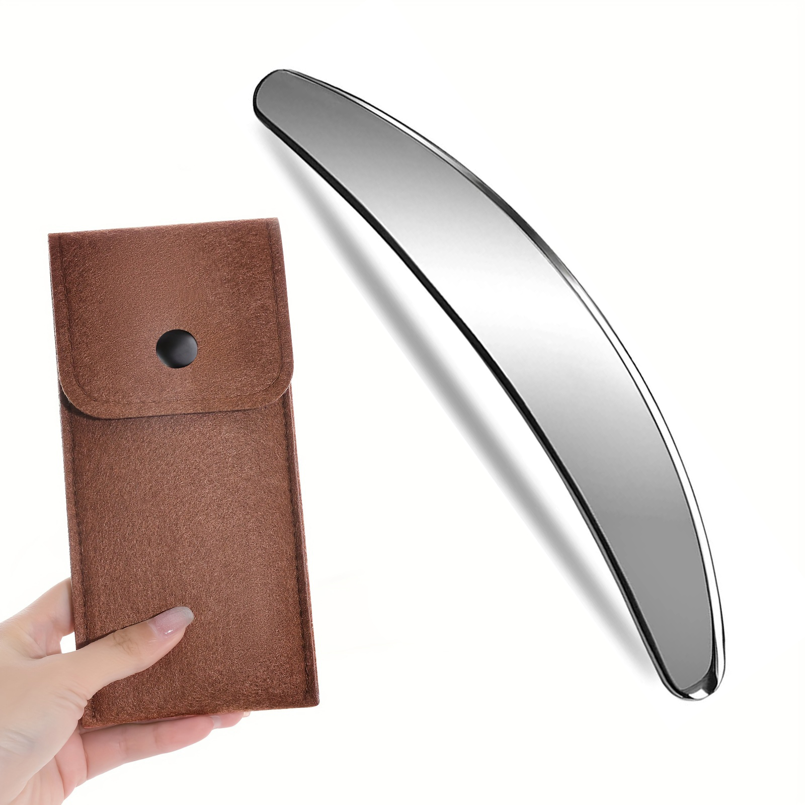 Gua Sha Stainless Steel Massage Tools Muscle Scraper Tool, Physiotherapy Tools, Muscle Gua Sha Tools: Orange
