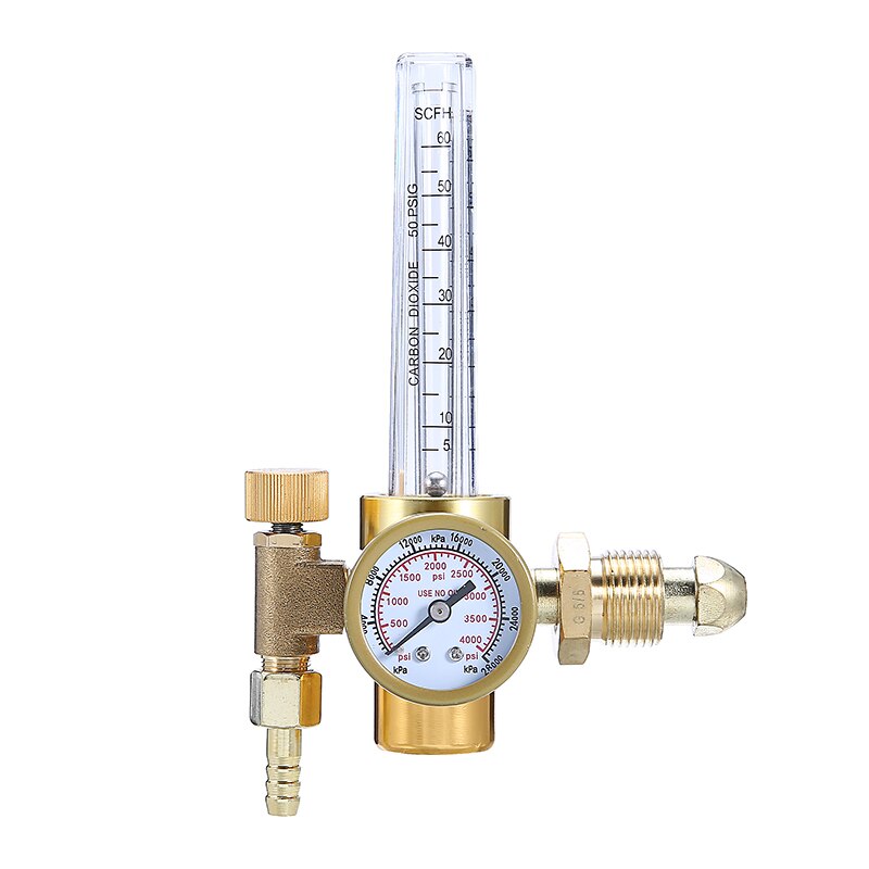 Argon Regulator Argon CO2 Regulator Gas Pressure Reducing Valve Pressure Reducer Mig Tig Flow Meter Decompression Table