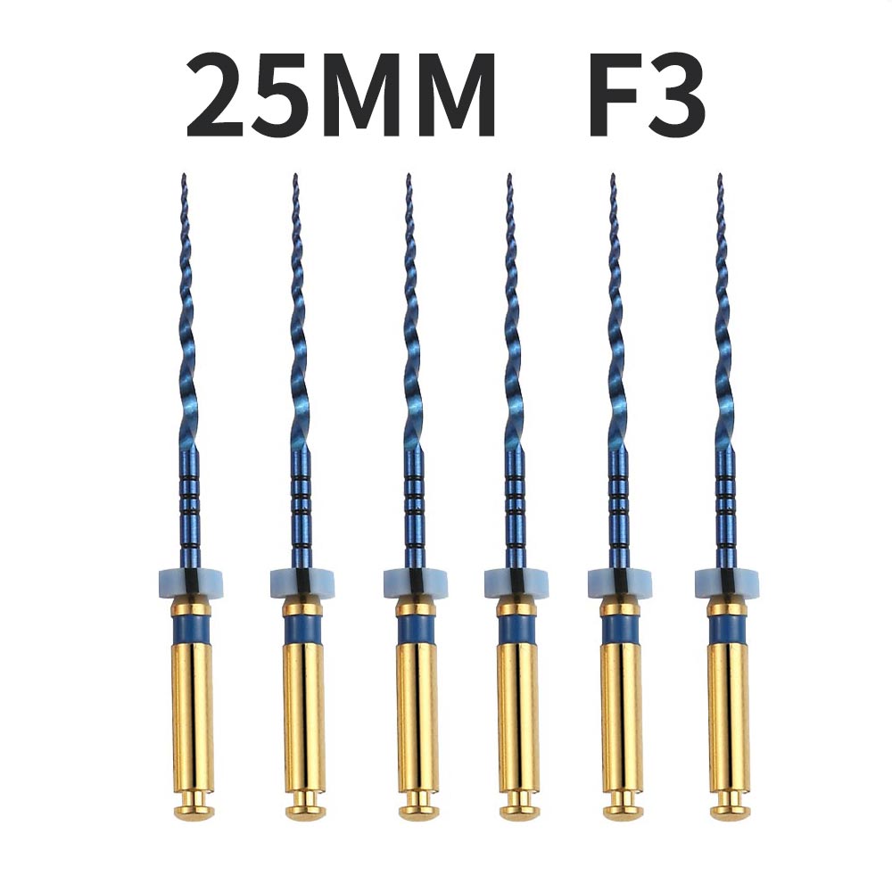 Dental endo files dental rotary endodontic files Use for Root canal: 25MM  F3