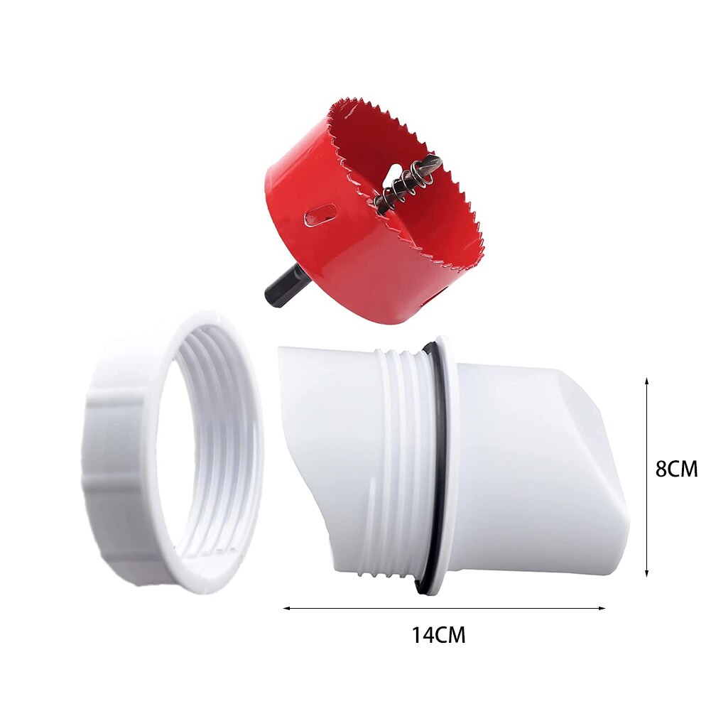 Rainproof Poultry Feeder Port Set DIY Poultry Pro Feeding Kit Special Tools For Breeding Chickens Ducks Poultry Feeder