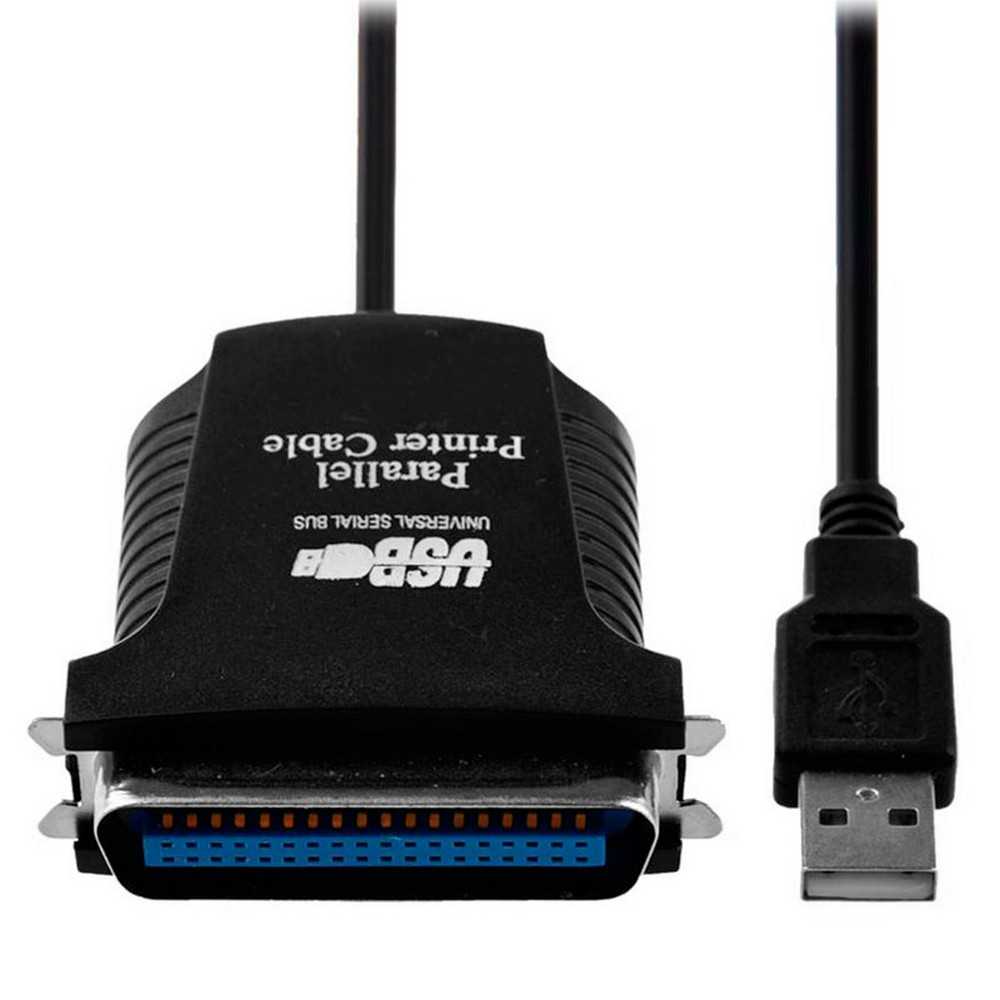 OcioDual parallel adapter Cable printer to USB IEEE 1284 36pin 36 pin for PC laptop DB female DB36 26 computer