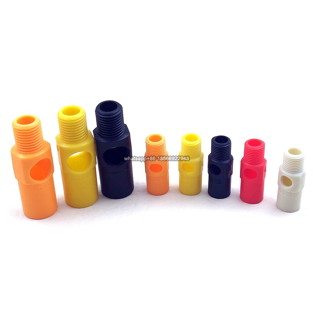 Mini Plastic PP Venturi Mixing Jet Nozzle Plastic Eductor Nozzle Flow Mixed For Plating Tanks Fertilizer Tank