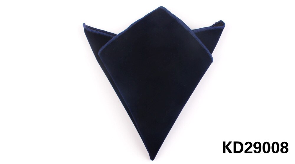 Solid Pocket Square For Men Red Black Hanky Mens Handkerchiefs Casual Suits Square Handkerchief Towels For Party Scarves: KD29008