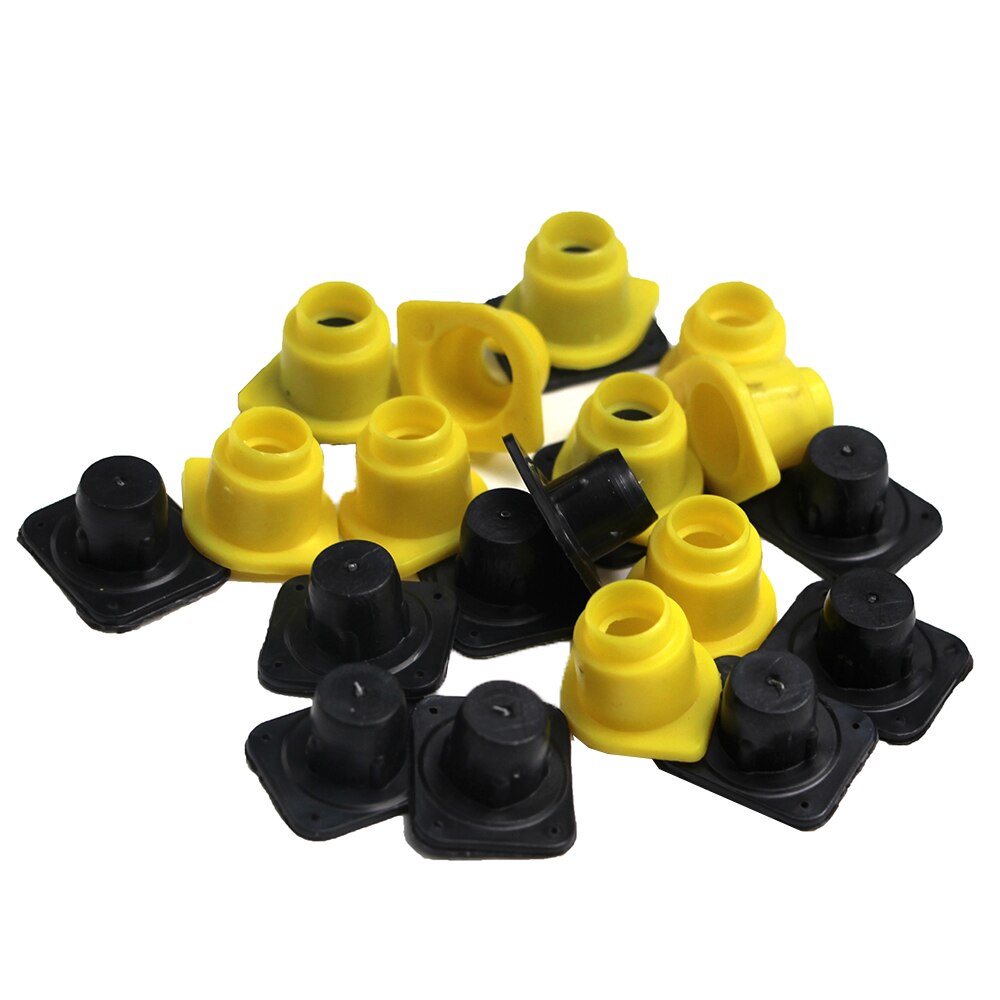 300PCS Beekeeping Queen King Bee Cage Base Celular Foundation Rearing Plastic Cell Cupkit Breeding Supplies Tools: Default Title