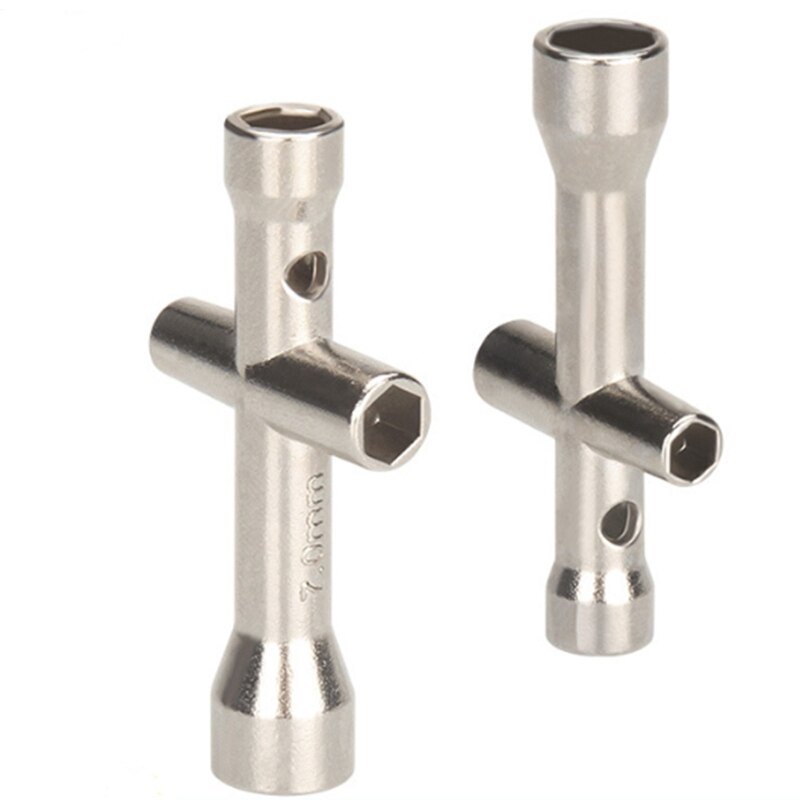 7PCS 6-Point Mini Cross Wrench Mini Cross Socket M2/M2.5/M3/M4 Nut Tool