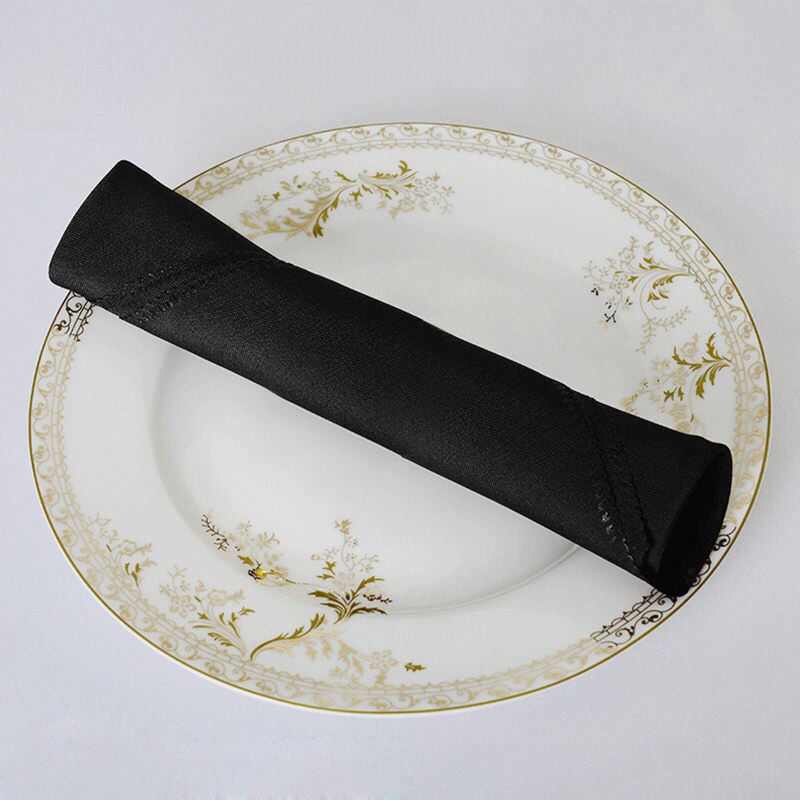 Servetten Banket Tafel Diner Doek Hotels Maaltijd Lade Doek Pocket Zakdoeken Voor Home Party Event Bruiloft Tafel Decoratie: 12