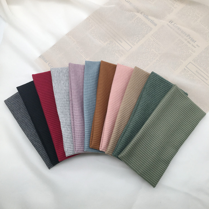 1 diademas deportivas para ciclismo, diadema tejida de algodón coreano suave para mujeres y niñas, pañuelos, accesorios para el cabello de .