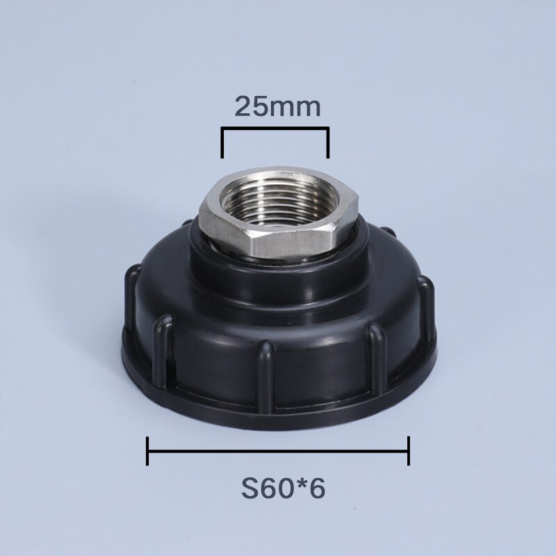 Thicken 1000L IBC Tank Adapter 304 Stainless Steel Fitting Reducer Fittings Home Garden Switch Tool: 3