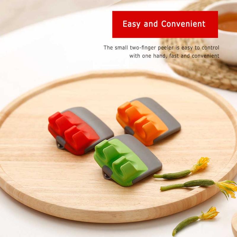 2020 nuovo Due-dito Planer anti-rasatura mini pelato frutta pelapatate Melograno limoni arancione agrumi apriscatole pelapatate cucina attrezzo