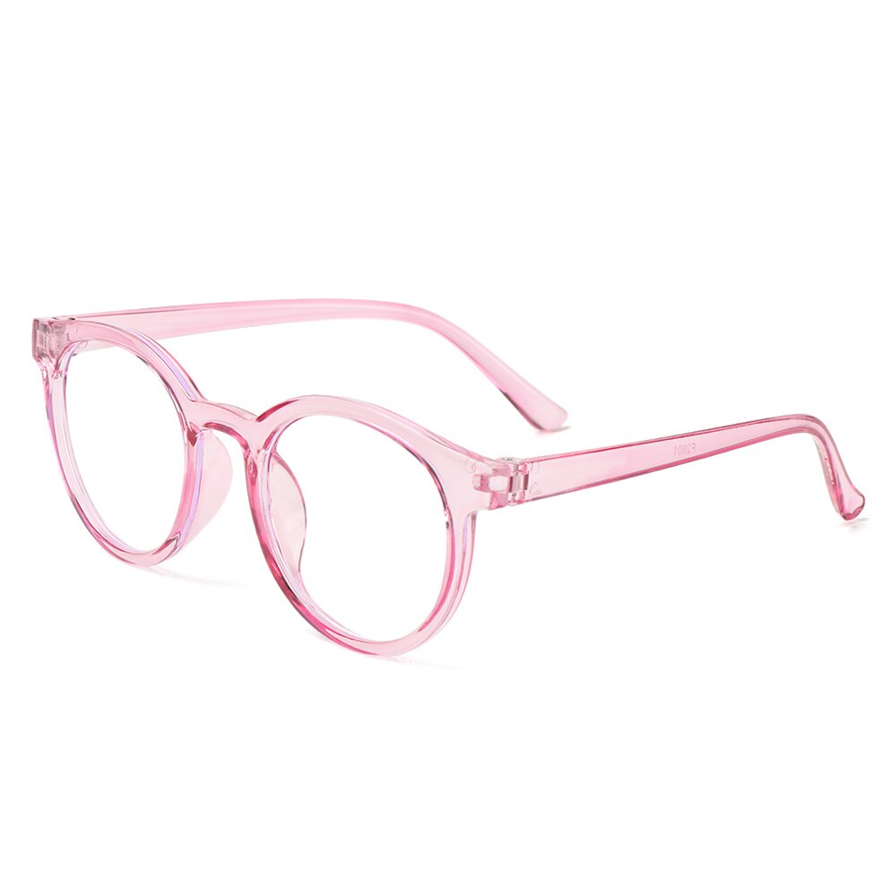 Kids Boys Girls Anti-blue Light Glasses Round Ultra Light Frame Game Glasses Computer Protection Anti-fatigue Eyeglasses: 03