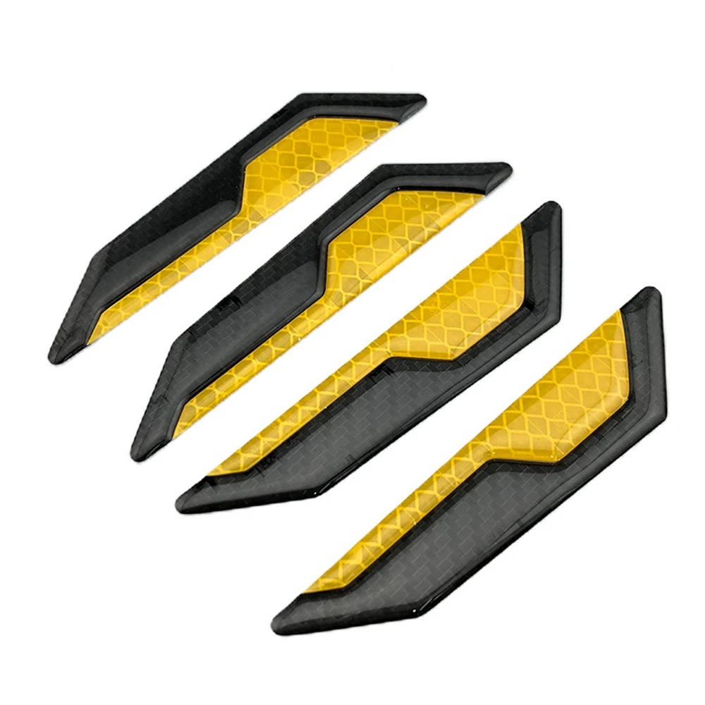Bande de protection anti-collision pour bord de porte de voiture, protection contre les collisions, protection contre les collisions: YELLOW