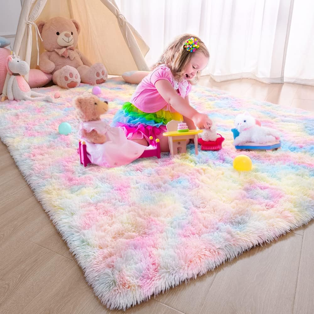 Alfombra de felpa para sala de estar, cojines para el suelo del sofá, alfombra moderna suave y esponjosa para el hogar, alfombra de juego para dormitorio de niños, de navidad: 2.000 mm x 2.000 mm / Gris claro