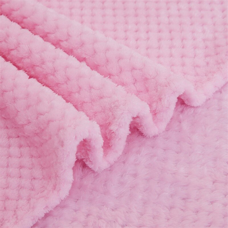 Coral fleece tæppe blød fuzzy plaid fleece tæpper solid moderne linje vinter sengelinned sofabetræk sengetæppe rejse  z1209