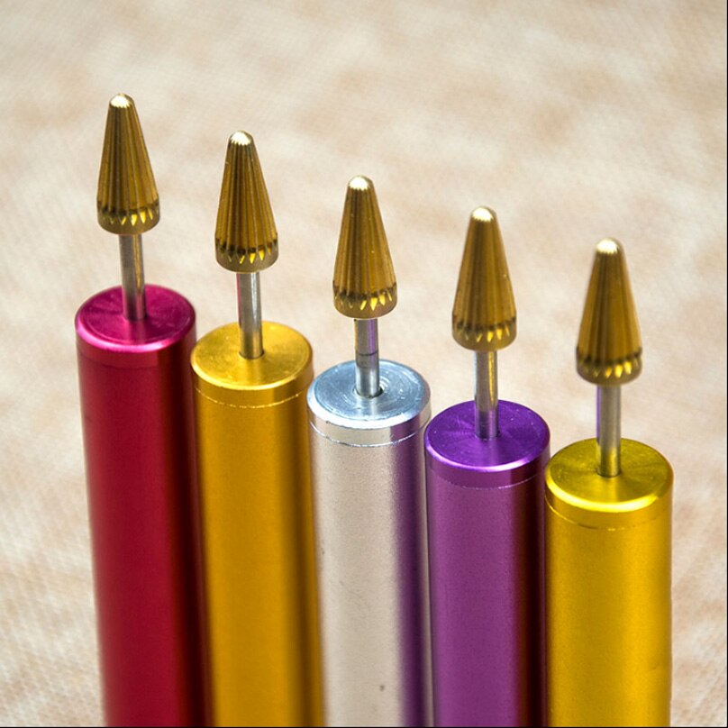 7 farver saks kobber læder kant olie pen læder håndværk tilbehør olieringsværktøj læder kant-maling applikator værktøjssæt