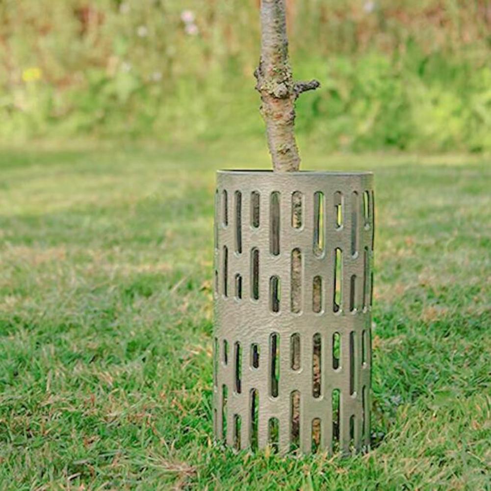 Useful Tree Trunk Protector Portable Lightweight Sapling Fence Adjustable Bark Protector for Outdoor Bark Protector