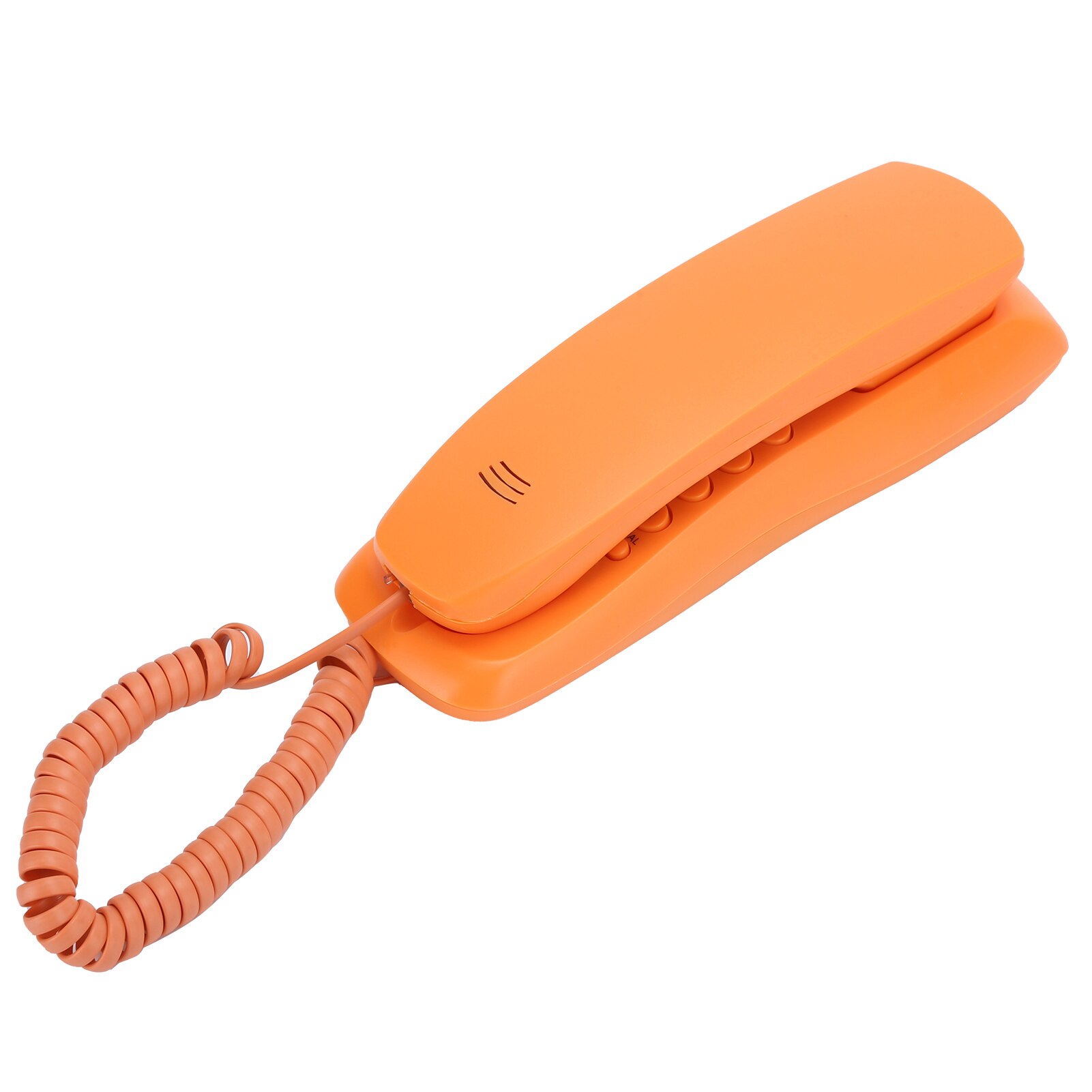 Mini Kantoor Telefoon Thuis Vaste Telefoon Desktop Snoer Vaste Telefoon Bedrade Telefoons Voor Thuis Office Business Hotel Gebruik: Oranje