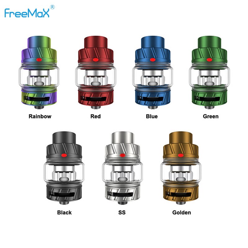 Original Freemax Fireluke 2 Subohm Tank 2ml/5ml Capacity with TX1 & TX2 mesh coil slide-to-open top fill vs Mesh Pro Tank