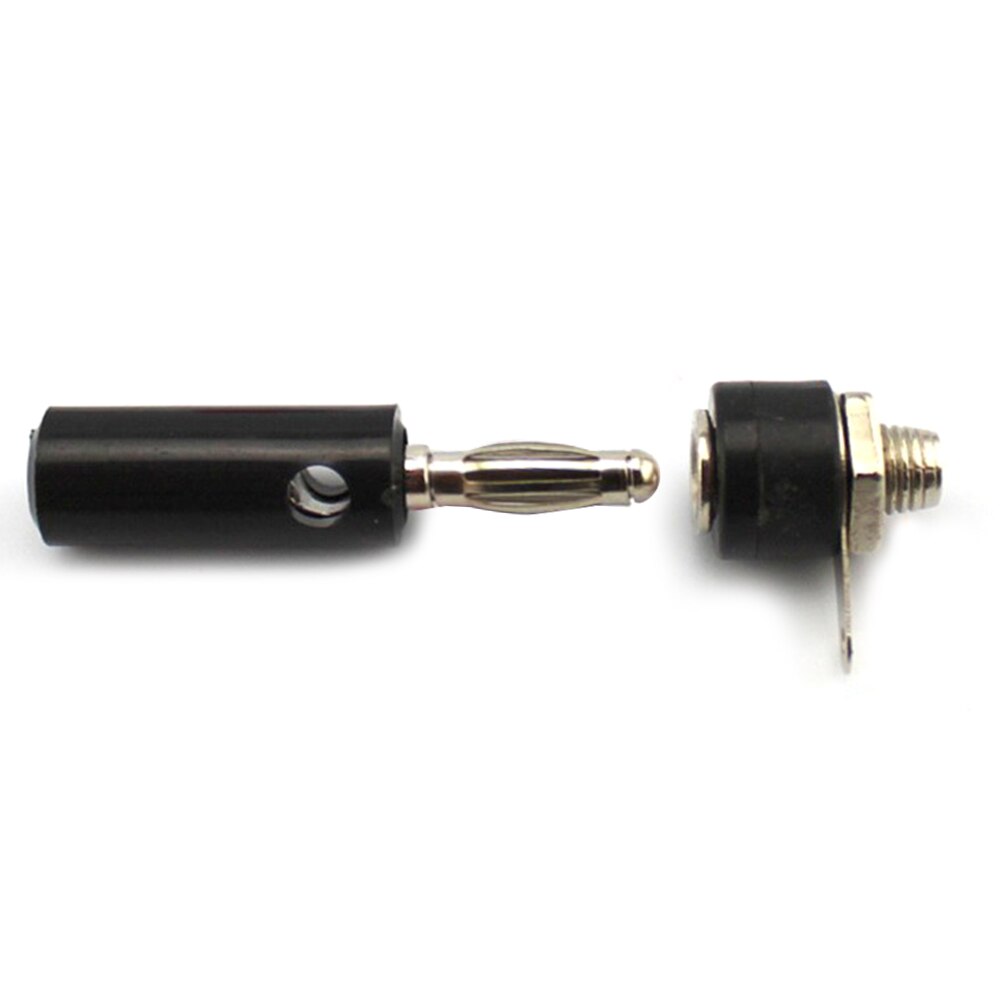 10 Stks/set Mannelijke Vrouwelijke J072 4Mm Banaan Plug Mannelijke En Vrouwelijke Om Insert Connector Banaan Pin Diy Model