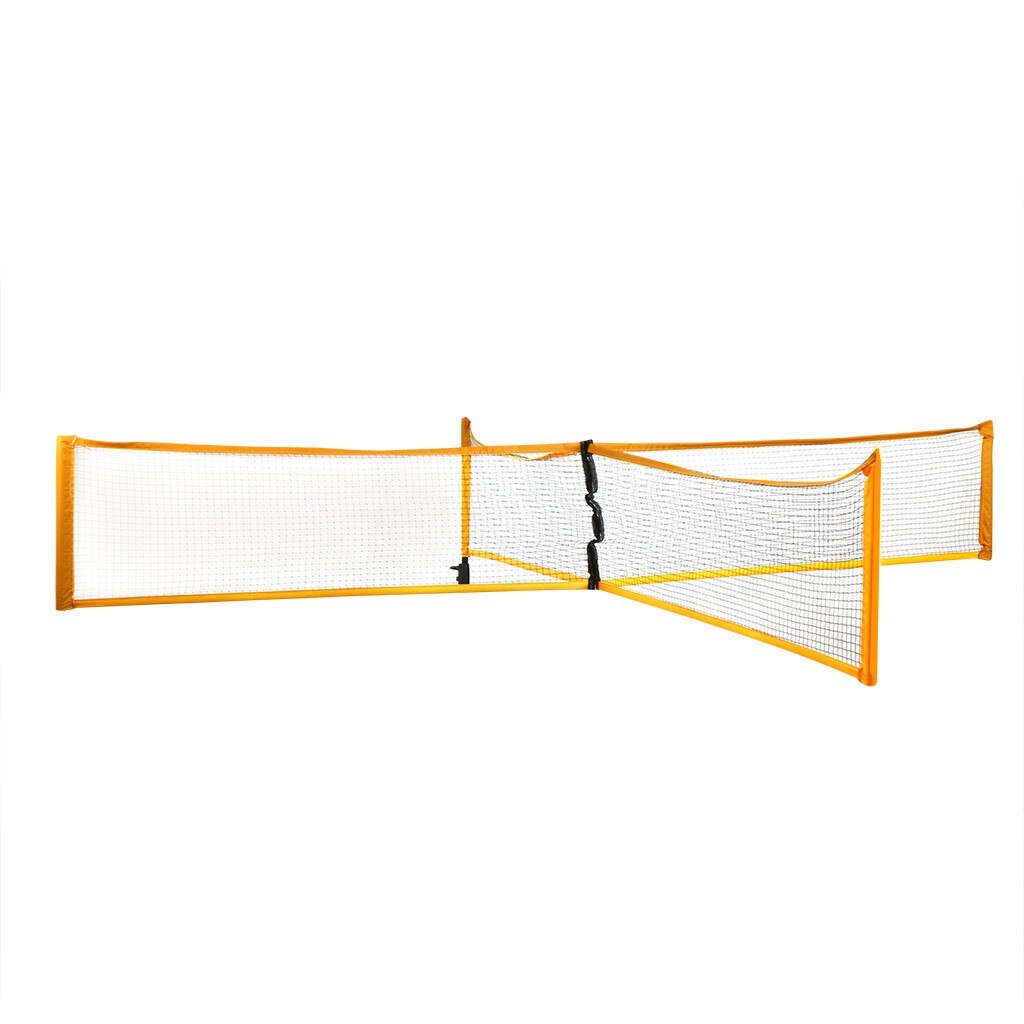 Portátil profissional ao ar livre grama de areia ou dentro de casa cross voleibol esportes vôlei net tênis badminton quadrado net 1.5m x 0.5m