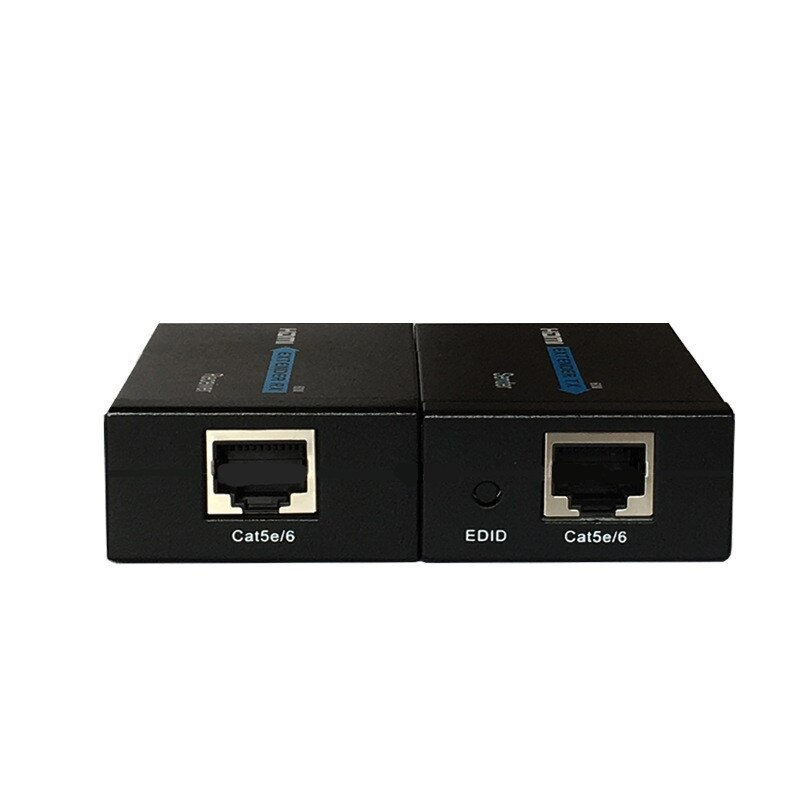 60M HDMI Extender 1080p 3D HDMI Transmitter Receiver over Cat 5e/6 RJ45 Ethernet Converter US EU Plug
