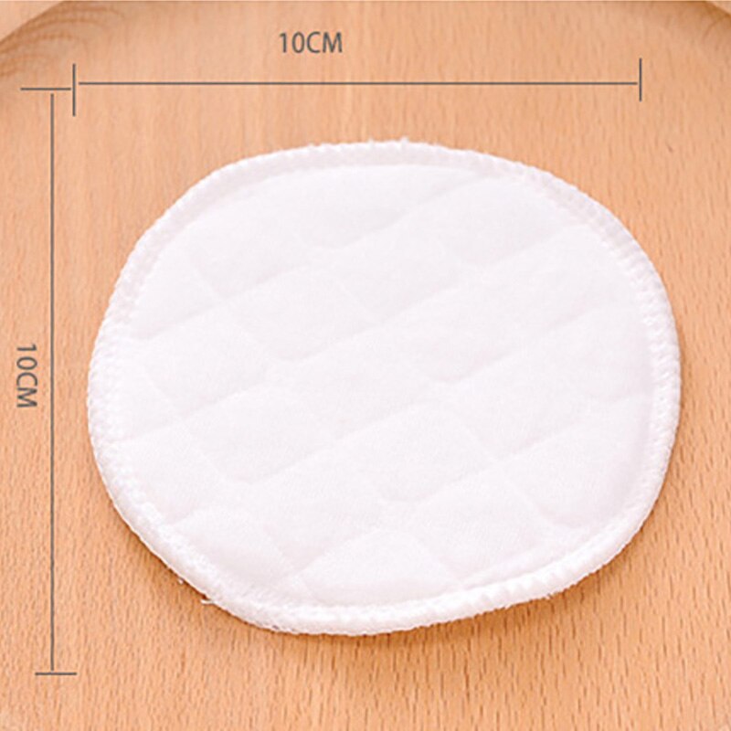 12pc Reusable Nursing Breast Pads Washable Soft Absorbent Baby Breastfeeding Waterproof Breast Pads for Pregnant Women: Default Title