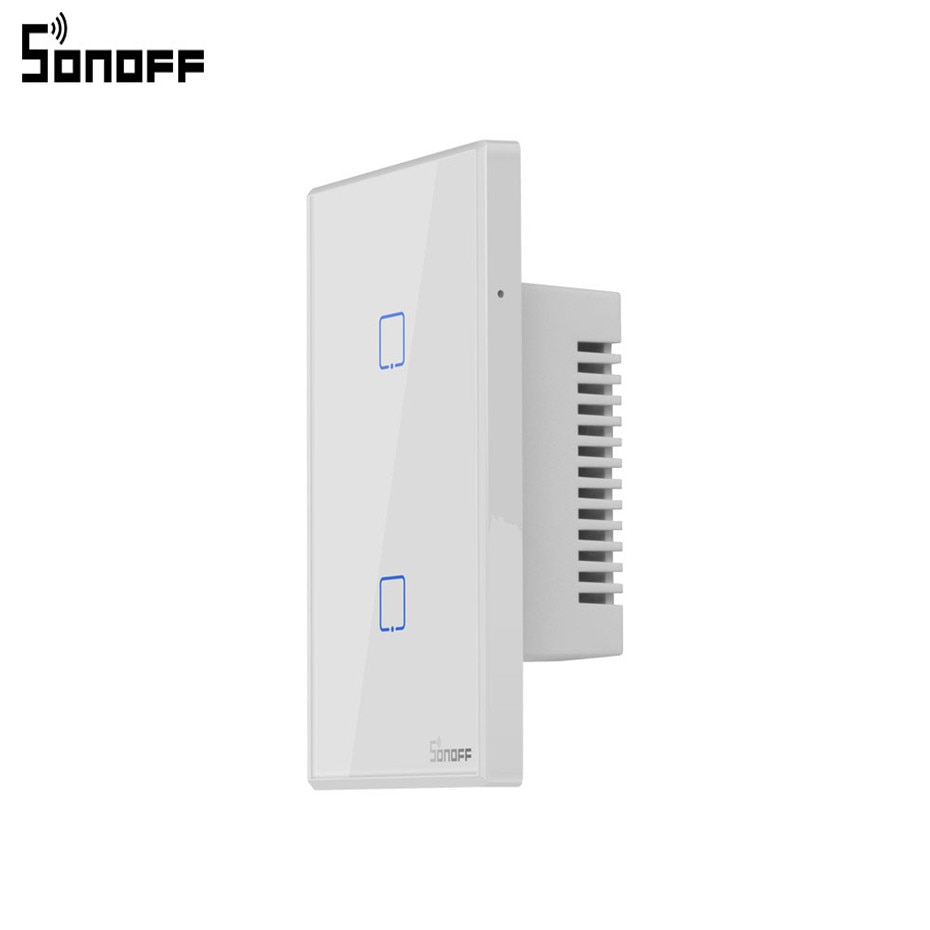 Sonoff Wifi Smart Switch T0 Us Eu 1 2 3 Gang Wall Grandado