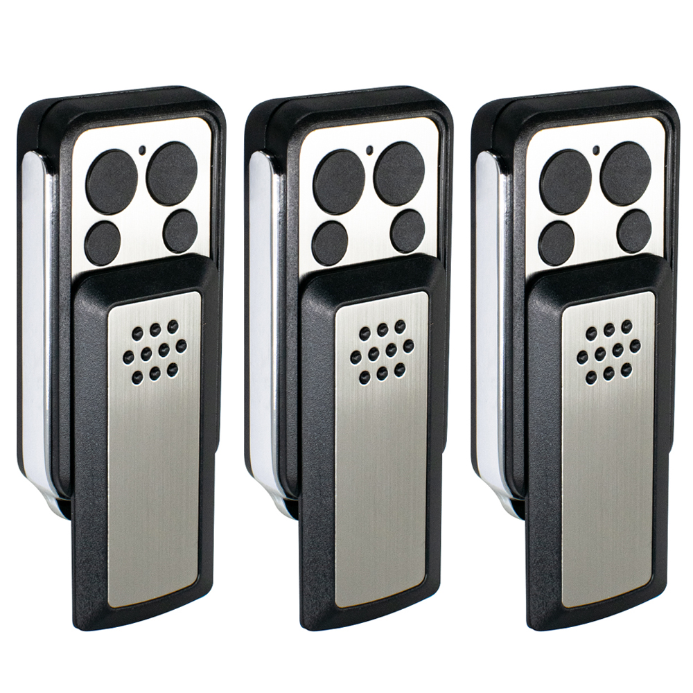 Avidsen 114253 Garagedeur Afstandsbediening Compatibel Met 433Mhz Avidsen 114253 104257 104251 Extel Thomson Garagedeur Opener: YELLOW