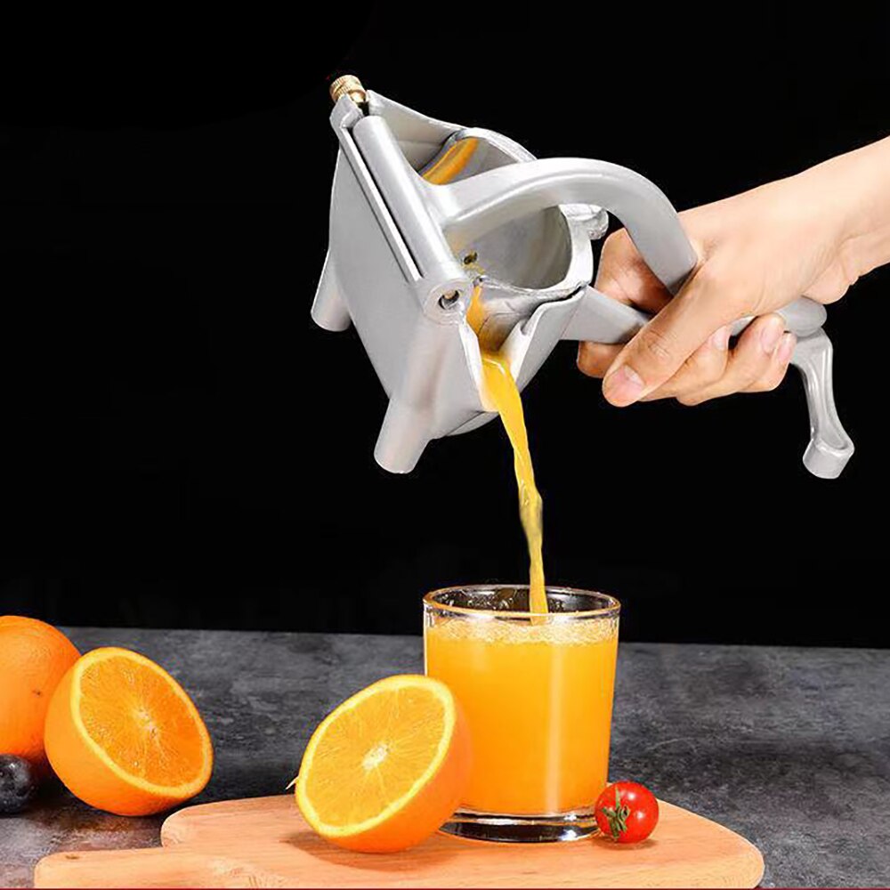 Sapcentrifuge Handmatige Fruitpers Aluminium Hand Druk Oranje Juicer Squeezer Keuken Accessoires
