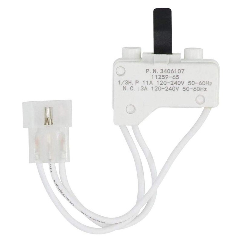 Eas -3 stk 3406107 tørketrommel dørbryter erstatning til boblebad kenmore  ap6008561 ps11741701