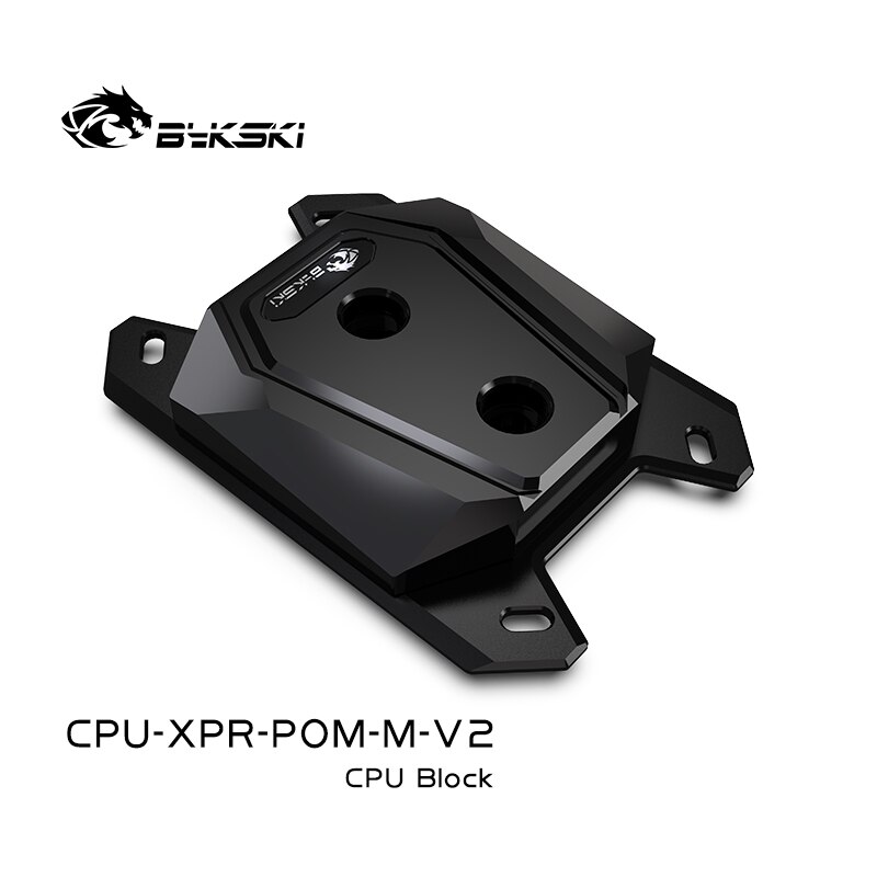 Bykski Cpu Water Blok Pom, Liquid Cooler Voor Amd Ryzen3/5/7 X470/Am/Fm Serie, CPU-XPR-POM-M-V2